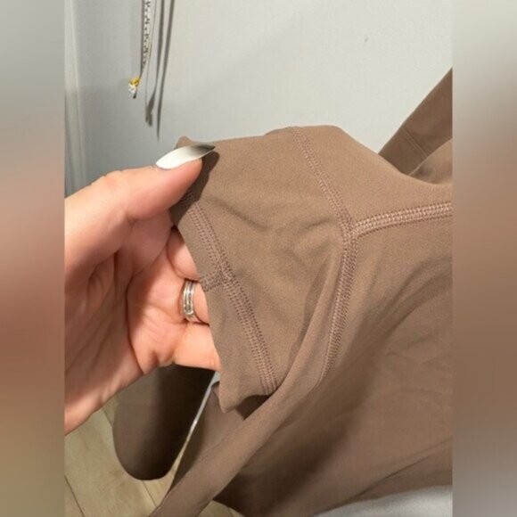 Lululemon Align Wide Leg Super-High-Rise Crop *23"Cacao- NEVER WORN - Picture 4 of 11